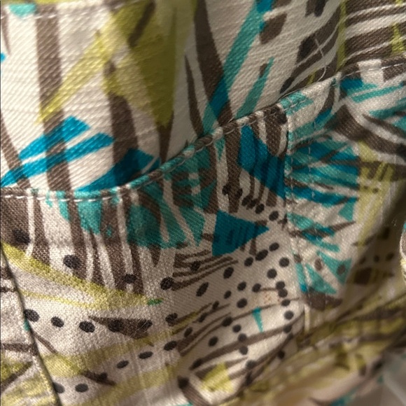 Cruise Wear Ruby Rd Blazer Jacket in turquoise and green tones - Picture 6 of 8